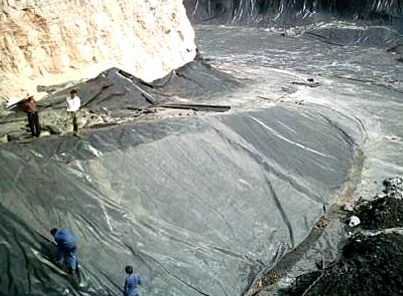 景觀人工湖防滲